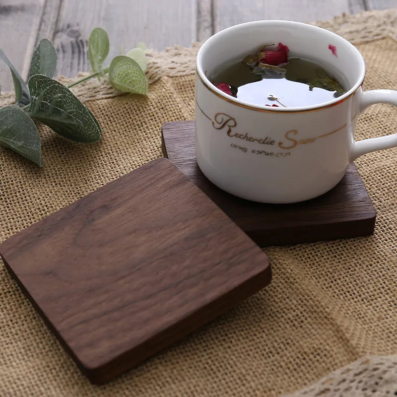 Wooden Tea Coffee Cup Pad Placemats