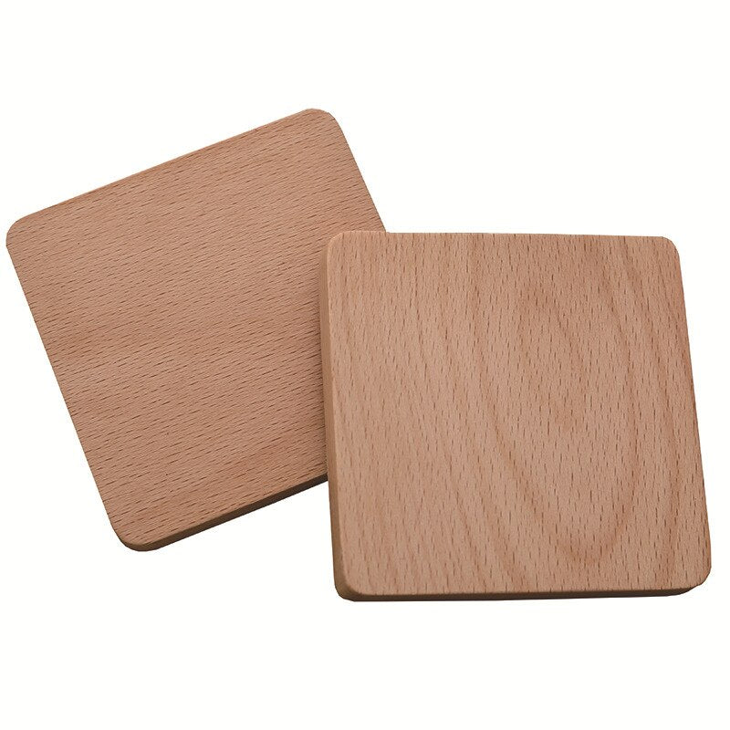 Wooden Tea Coffee Cup Pad Placemats